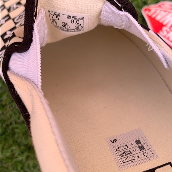 Men’s Vans Classic Slip On Checkerboard main image 5